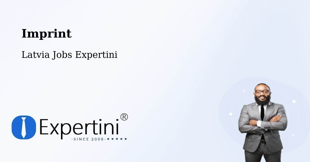 Imprint – Jūrmala - Latvia Jobs Expertini